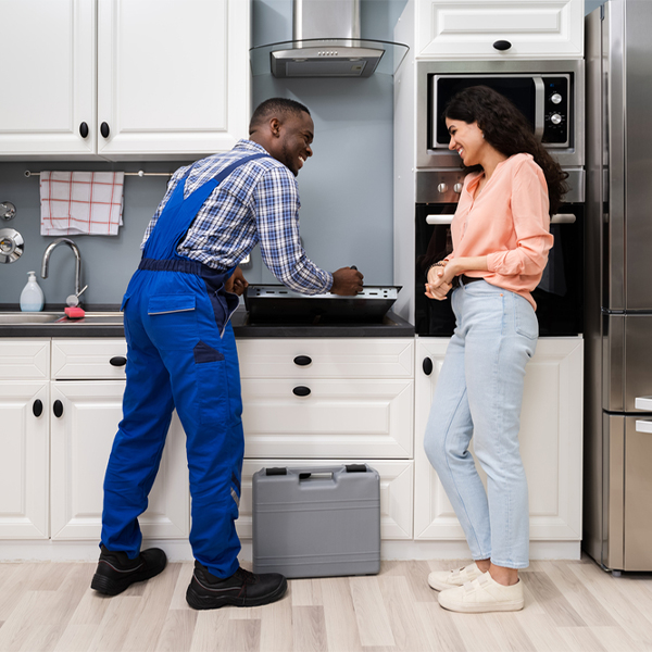 can you provide an estimate for cooktop repair before beginning any work in Centerville Iowa